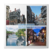 ENG051 CHESTER, Engeland, Europa, Tegeltje (Voorkant)