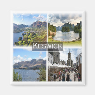 ENG053 KESWICK & LAKE DISTRICT, Engeland, Fridge Magneet