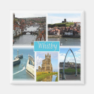 ENG057 WHITBY, Yorkshire, England, Europe Magneet