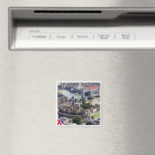 ENG064 LONDRES Panorama, Angleterre, Fridge Magnet (In Situ (Lave-vaisselle))