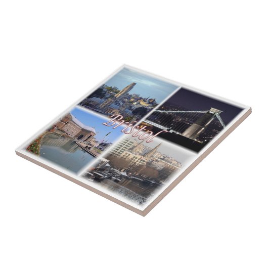 ENG073 BRISTOL, Engeland, Europa, Tegeltje (Zijkant)