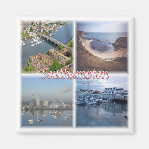 ENG075 SOUTHAMPTON, Engeland, Europa, Fridge Magneet