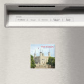 ENG079 TOWER OF LONDON, England, Fridge Magneet (Insitu (Vaatwasser))