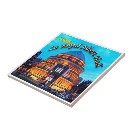 ENG088 LONDON LA ROYAL ALBERT HALL TEGELTJE (Zijkant)