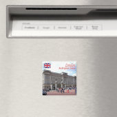 ENG091 LONDON BUCKINGHAM PALACE, Fridge Magneet (Insitu (Vaatwasser))