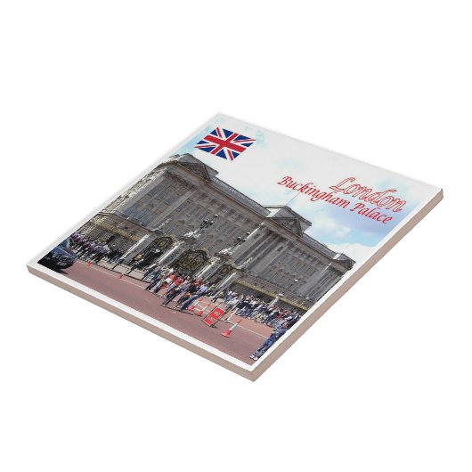 ENG091 LONDON BUCKINGHAM PALACE TEGELTJE (Zijkant)