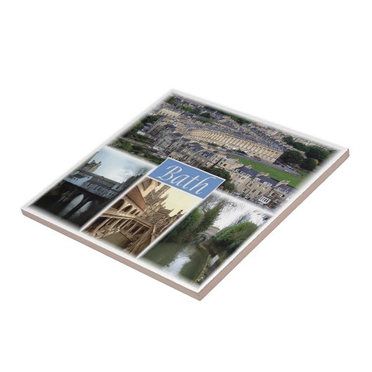 ENG097 BATH SOMERSET, Engeland, Tegeltje (Zijkant)