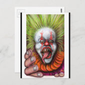 eng Clown Briefkaart (Voorkant / Achterkant)