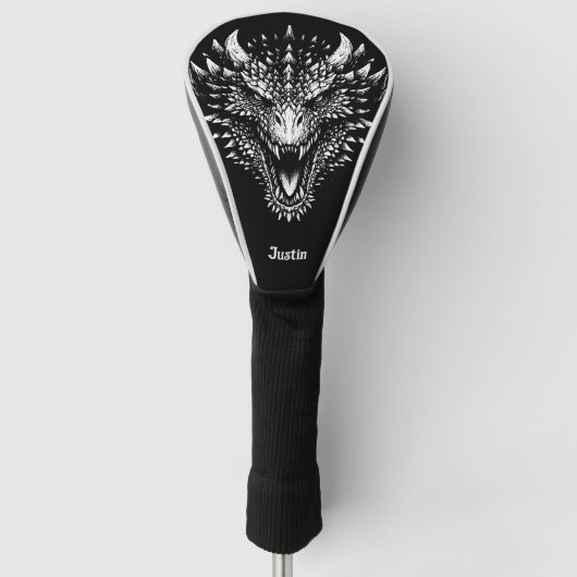 Eng Dragon Persoonlijk Golfheadcover (Voorkant)