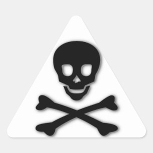 eng driehoek sticker