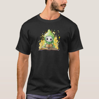 eng griezelig waterkleurig boek lezen geest Ragla T-shirt