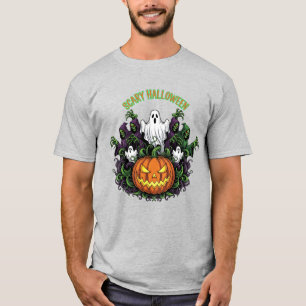 Eng Halloween Ghost & Reaper T-shirt