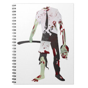 eng halloween zombie notitieboek