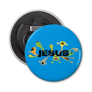 eng Jezus Button Flesopener