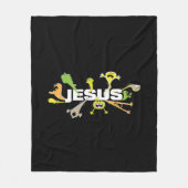 eng Jezus Fleece Deken (Voorkant)