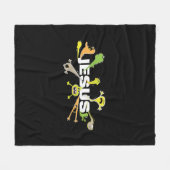eng Jezus Fleece Deken (Voorkant (Horizontaal))
