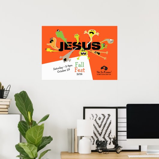 eng Jezus Poster (Thuiskantoor)