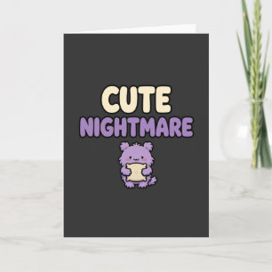 Eng maar grappig - Grappig Halloween-cadeau voor v Kaart