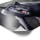 eng weerwolf foto afdruk (Hoek)