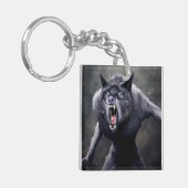 eng weerwolf sleutelhanger (Voorkant Links)