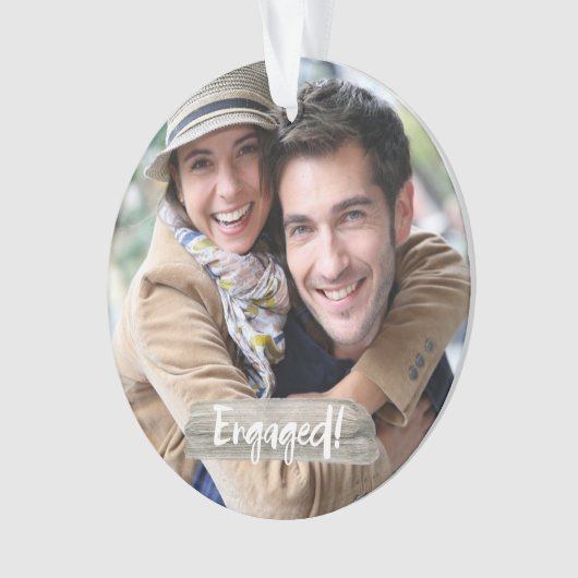 Engagé à l'ornement de Noël (devant)