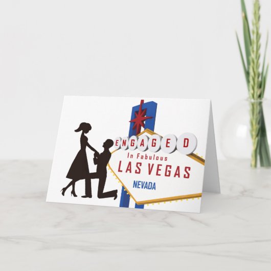 Engagé Dans La Fabuleuse Carte Las Vegas (Devant)