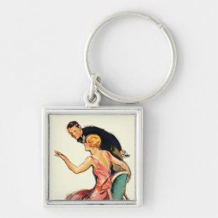 Engaged Couple Sleutelhanger