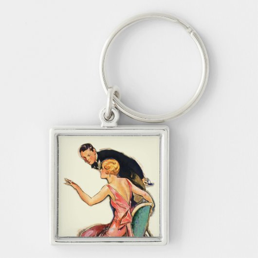 Engaged Couple Sleutelhanger (Voorkant)