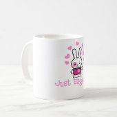 Engaged Cute Bunny w/Ring. Koffiemok (Voorkant links)