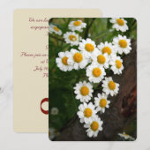 Engagement Bridal shower Invitations Kaart (Voorkant / Achterkant)