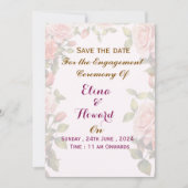 Engagement Ceremony Invitations  (Devant)