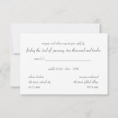 Engagement de mariage islamique à Damas RSVP islam (Dos)