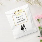 Engagement Party Favors Bag Bedankzakje (Gezegeld)