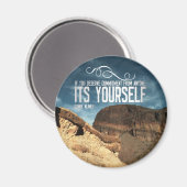 Engagement personnel Magnet inspirant (Recto/Verso)