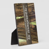 Engagement Plaque photo inspirante (Côté)