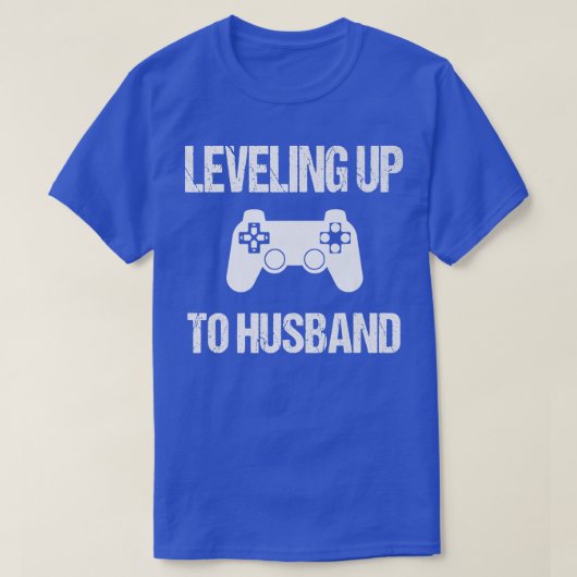 Engagement Tshirt for Groom Video Game Lovers (Design devant)