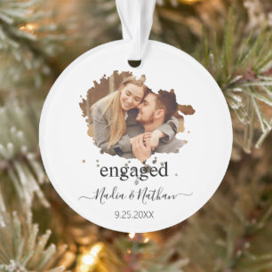 Engagemet Couple Portrait Engagé Cadeau personnali