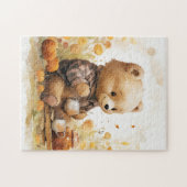 Engaging Bear Illustration Jigsaw Puzzle (Horizontal)