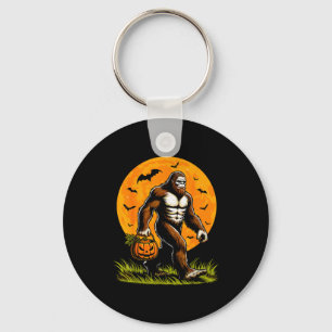Enge Bigfoot Halloween Pompoen Grappige Halloween  Sleutelhanger