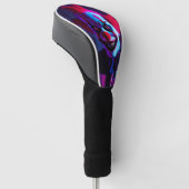 enge clown golfheadcover (Schuin)
