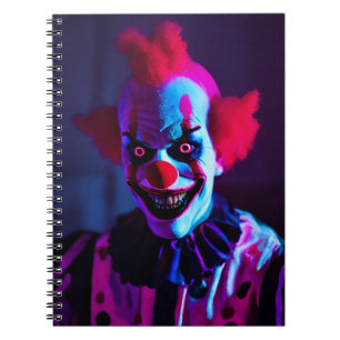 enge clown notitieboek