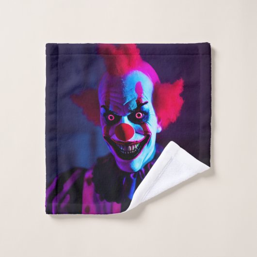 enge clown washandje (Wasdoekje)