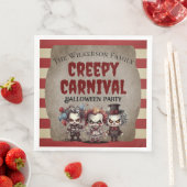 Enge Clowns Halloween Carnaval Party Servet (Insitu)