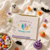 Enge Cute Kleurrijke Halloween Geest Verjaardag
