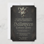 Enge Demon Monster Party Uitnodiging (Voorkant)