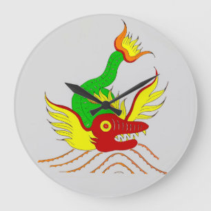 enge draak grote klok