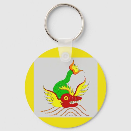 enge draak sleutelhanger (Voorkant)