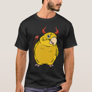 Enge Duivel kostuum Parrot I Gele Lutino Budgie T-shirt