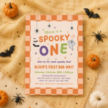 Enge Eén Halloween 1e Boo-dag Verjaardag
