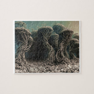 Enge en griezelige puzzel